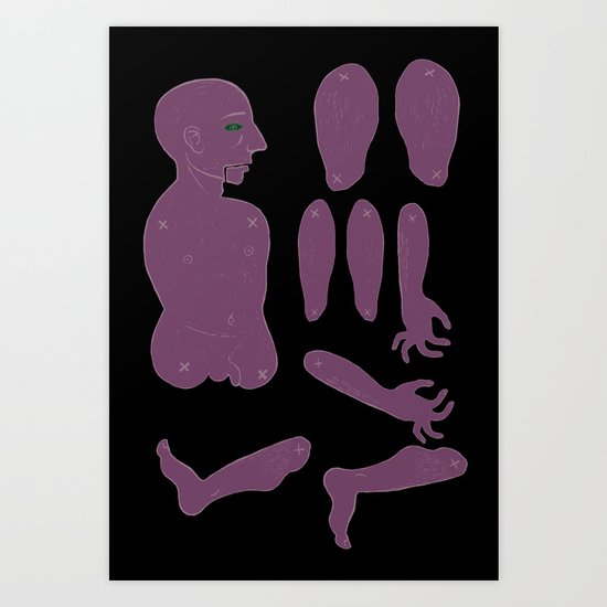 puppet Art Print