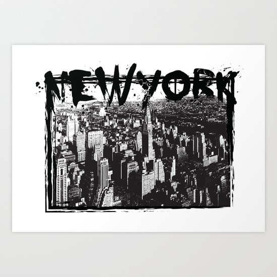 New York Art Print
