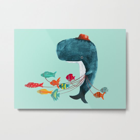 My Pet Fish Metal Print