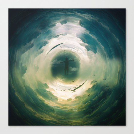 Passing Through Canvas Print