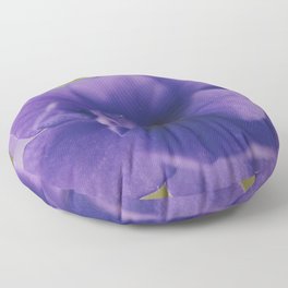 African Violet Saintpaulia Floor Pillow