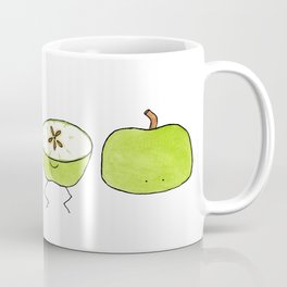 Apple Halves Coffee Mug