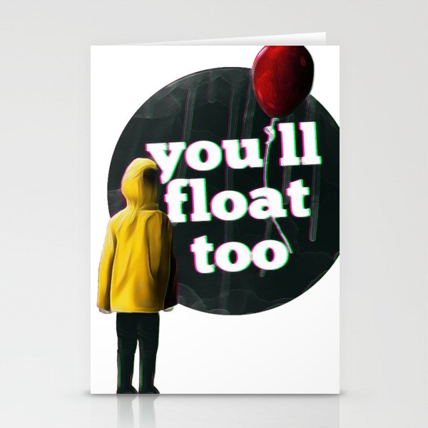 You'll float too Stationery Cards
