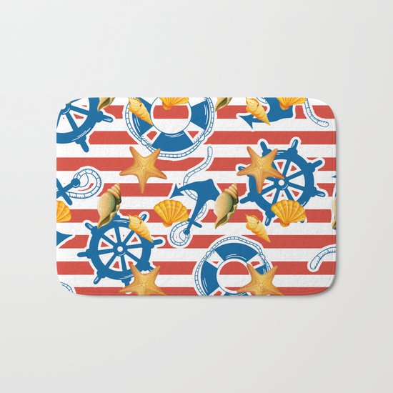 summer sea Bath Mat