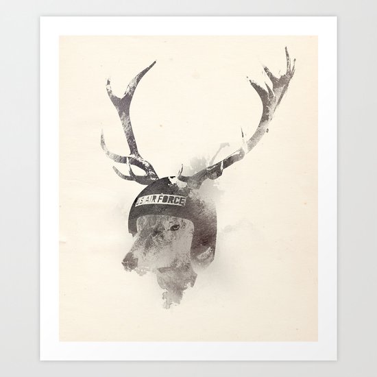In the memory of Buzz Harley Art Print