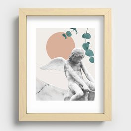Eros Abstract Finesse #1 #wall #art #society6 Recessed Framed Print
