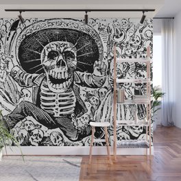 Calaveras Oaxaquena | Skeletons | Skulls | Day of the Dead | Dia de los Muertos | Posada | Circa 1852-1913 | Wall Mural