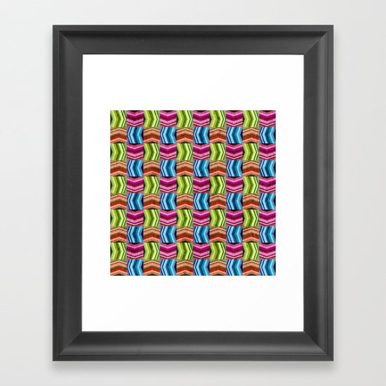 Left, Right, Up, Down Framed Art Print