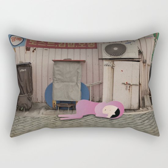 l a r a g i o n e h a s o n n o Rectangular Pillow