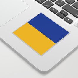 Ukrainian flag of Ukraine Sticker