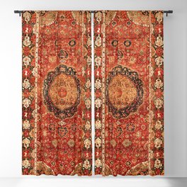 Seley 16th Century Antique Persian Carpet Print Blackout Curtain