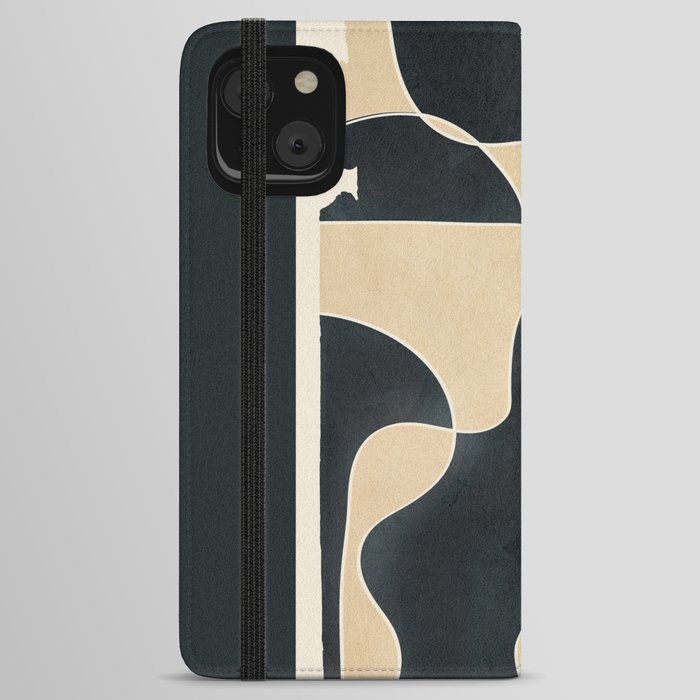 Abstract Forms 01 iPhone Wallet Case