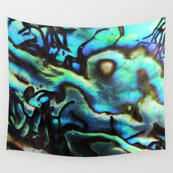 Abalone Shell Wall Tapestry