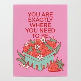 Stawberry Love Poster