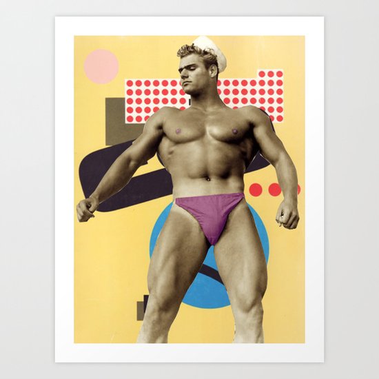 Sailor Circles Art Print