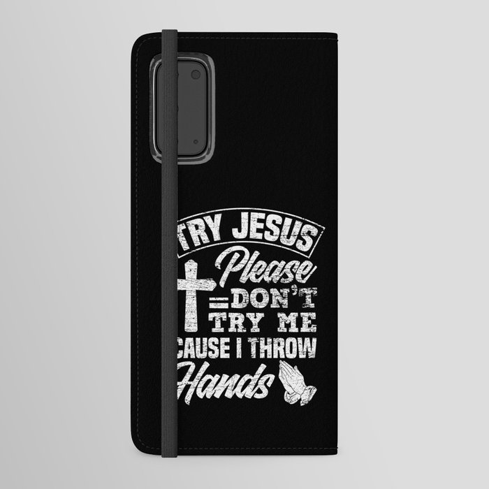 Praying Jesus Android Wallet Case