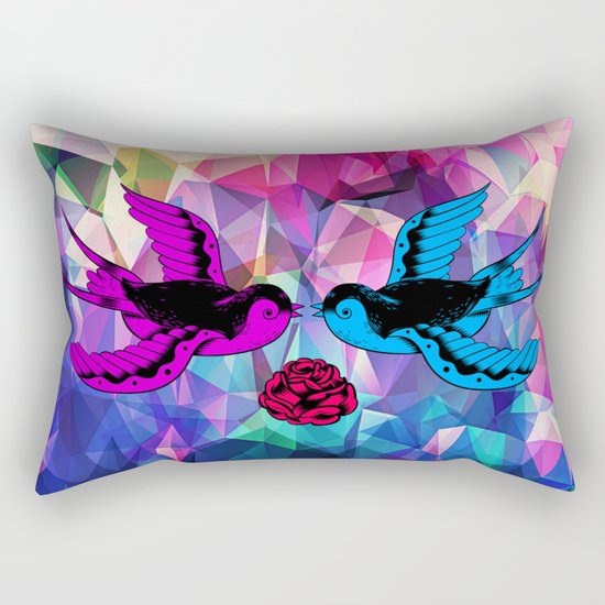 Birds Rectangular Pillow
