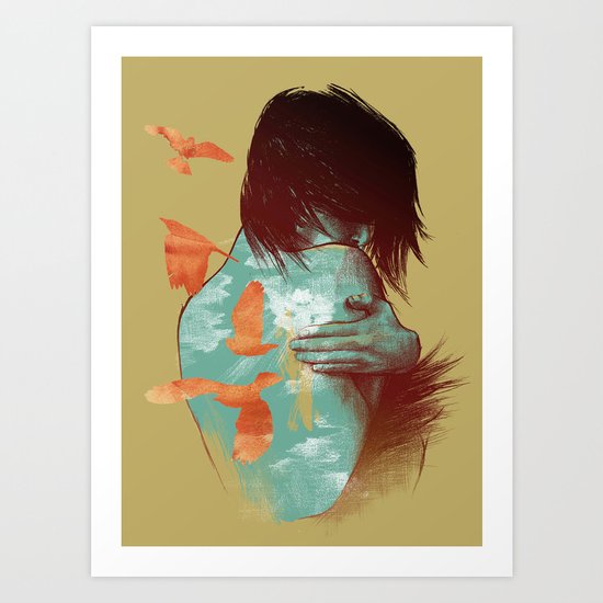 See It Through Art Print
