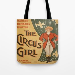 Vintage poster - The Circus Girl Tote Bag