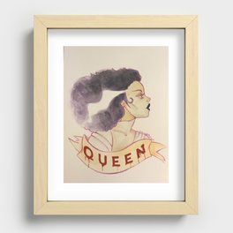 Queen Monster Recessed Framed Print