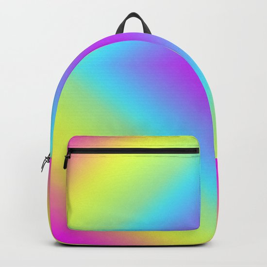 Diamond Rainbow Gradient Backpack