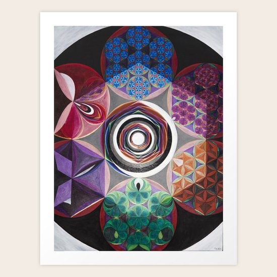 Macrocosm Art Print