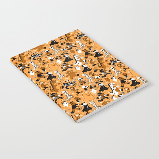 Monster March (Orange) Notebook