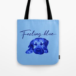 Feeling Blue Tote Bag