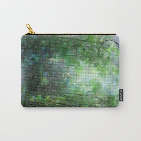 Watercolor forest Carry-All Pouch