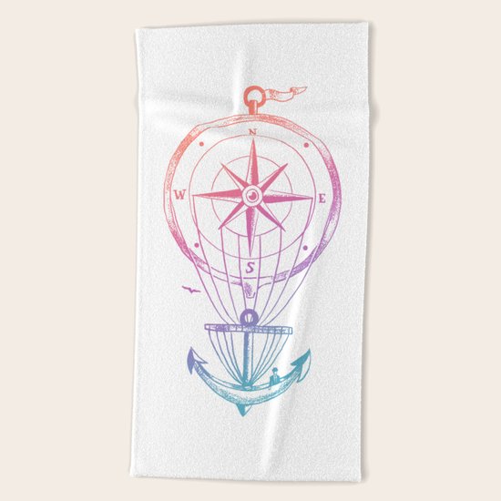 Going Places Beach Towel