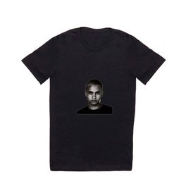 "Dominic Fike - Black and White Tri-blend" T Shirt | Ameer, Graphicdesign, Hiphop, Alternative, Rap, Boy, 3Nights, Babydoll, Mugshot, Saturation 