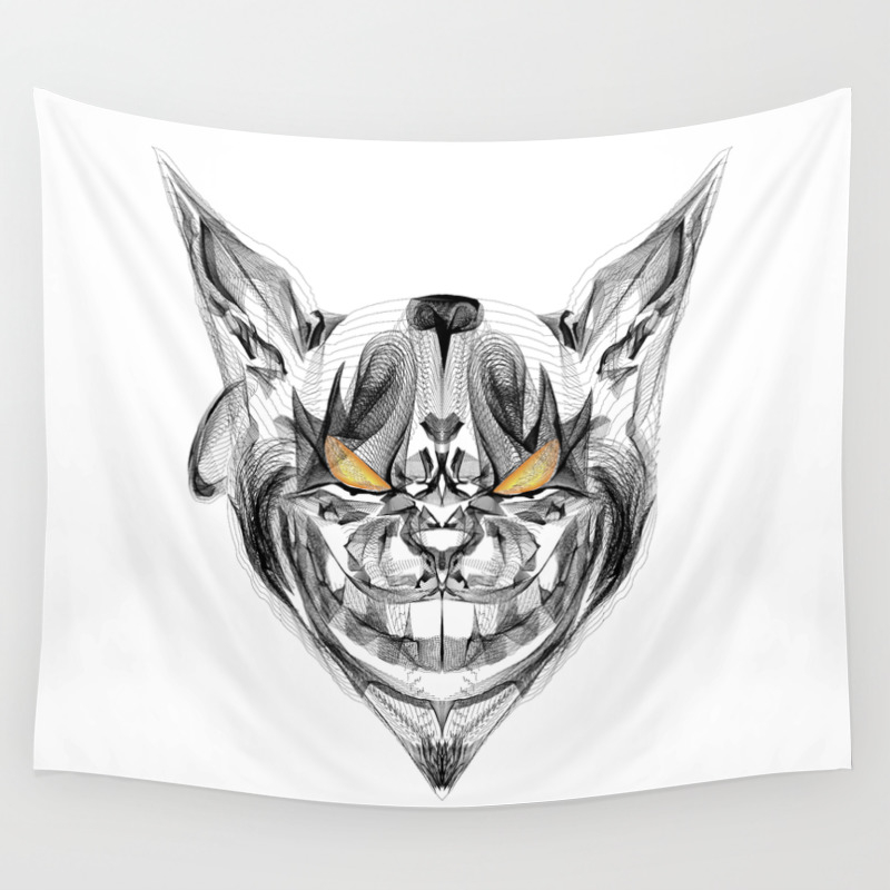 Cheshire Cat American Mcgee S Alice Wall Tapestry By