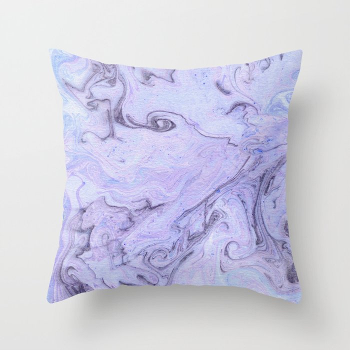 lavender floral throw pillows