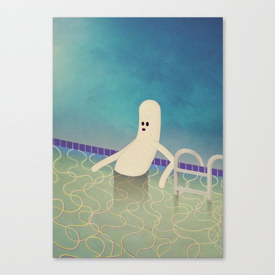 b o r d e r l i n e Canvas Print