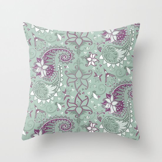 Filigreed Throw Pillow