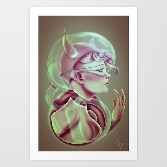 Somewhere Art Print