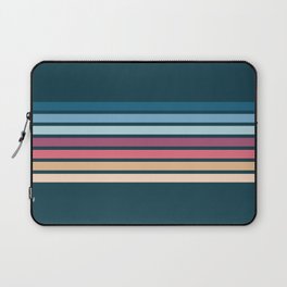 70s Minimal Style Retro Stripes - Banama Laptop Sleeve