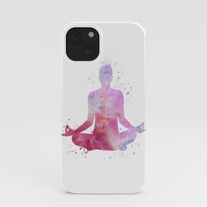 Yoga - Lotus pose  iPhone Case