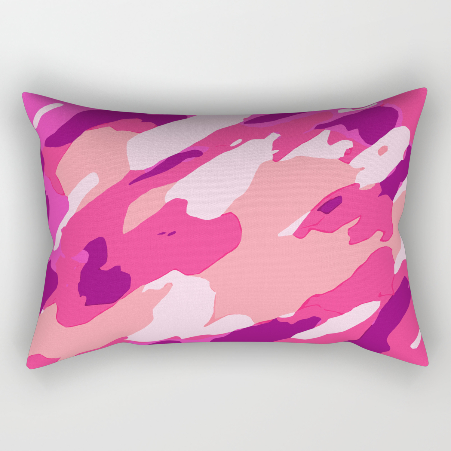 Pink Purple And Soft Pink Camouflage Graffiti Painting Abstract