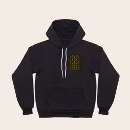 Art Deco gold black pattern, vintage chic style decor, modern trendy, timeless style  Hoody