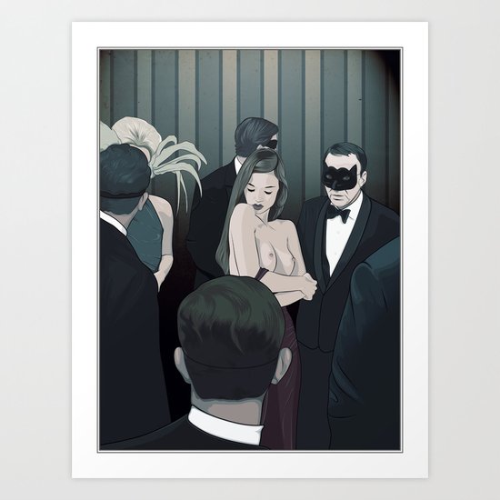 THE CENTERPIECE Art Print