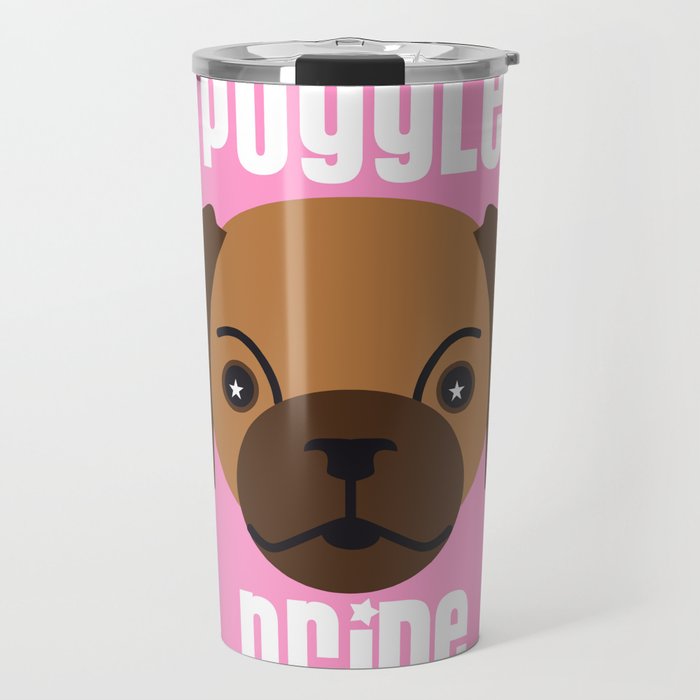 puggle pride pink Travel Mug