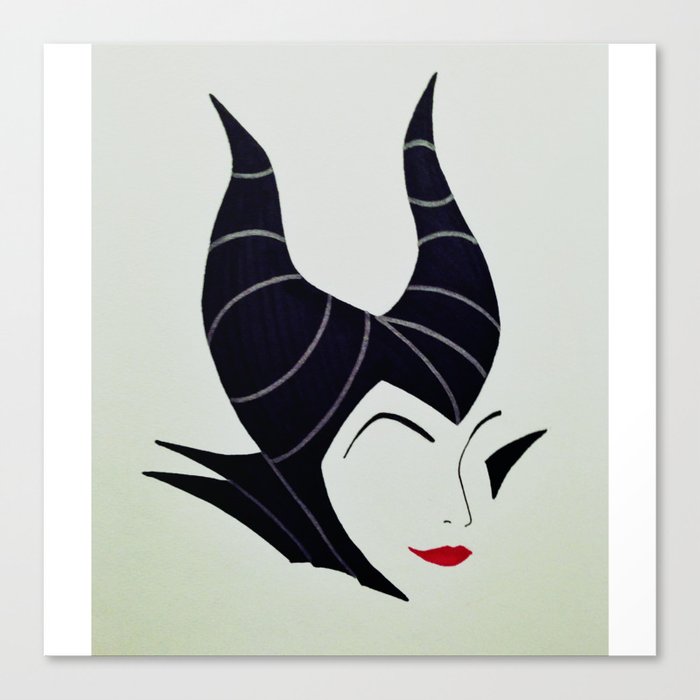 Maleficent  Canvas Print