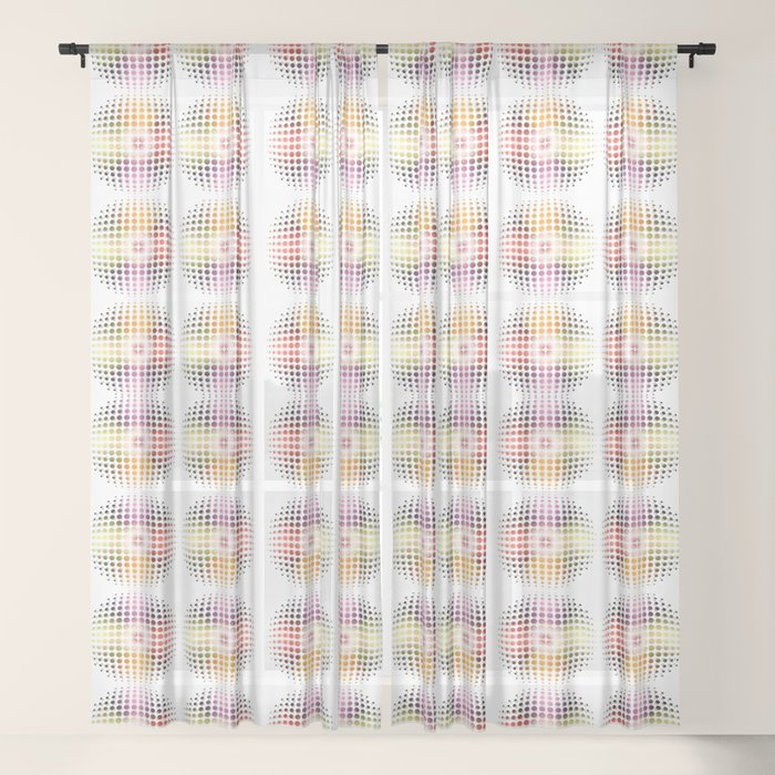 Studio 54 Jerry Hall Sheer Curtain By Tracyturco Society6