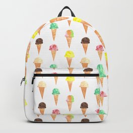 Ice Cream Print Backpack