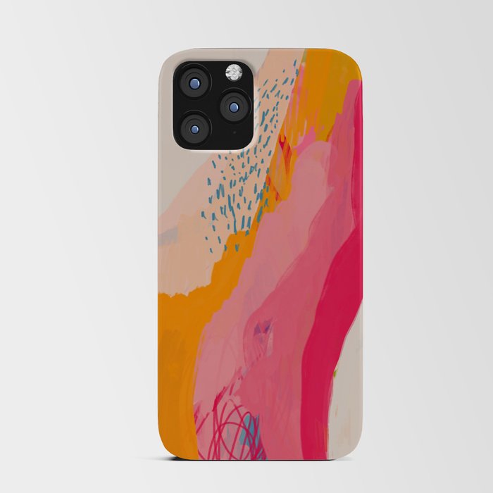 Abstract Line Shades iPhone Card Case