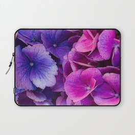 Purple and pink Hydrangea flowers  Laptop Sleeve