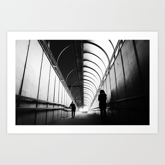 TUNNEL Art Print