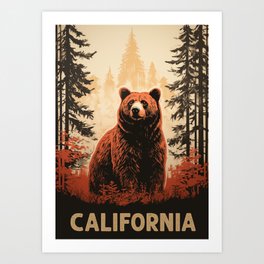 California  Art Print