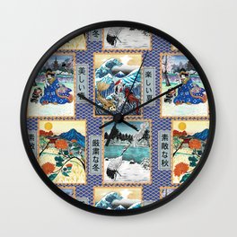 JAPAN SEASONS Wall Clock